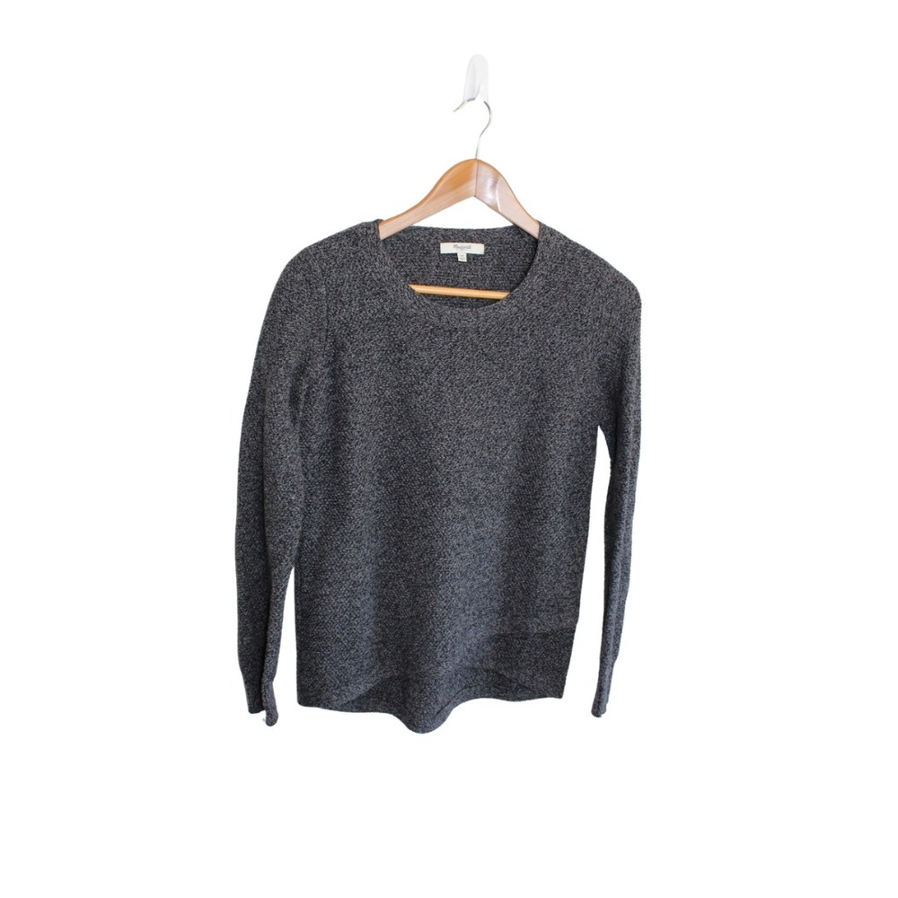 Madwell Feature Sweater Gray Womens Size XS